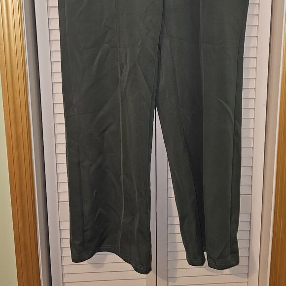 Squat Wolf V Waist Wide Leg Pants Black size XL - Picture 2 of 3
